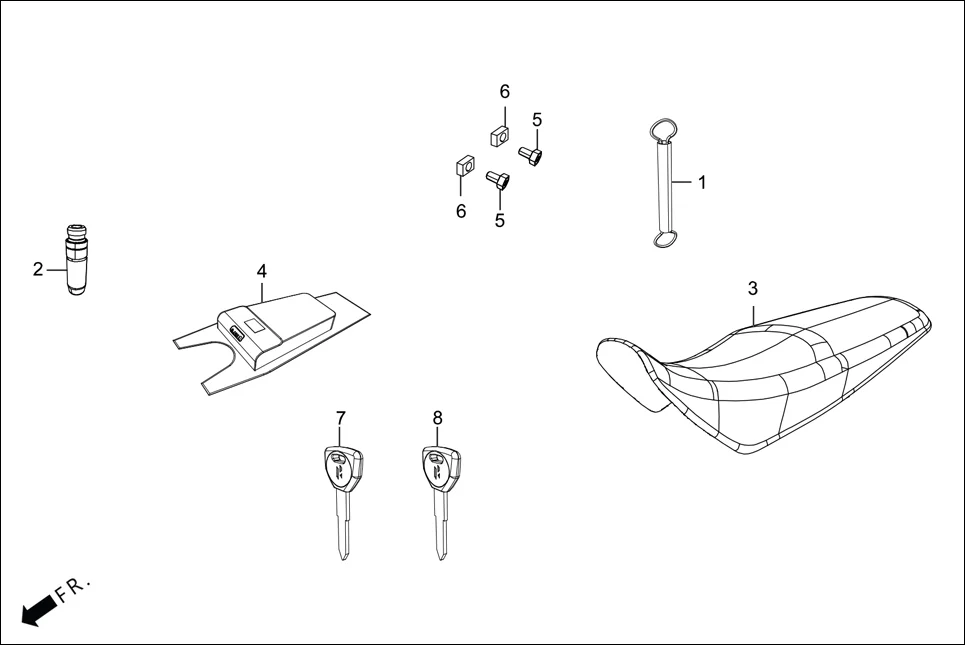 F-29A (OPTIONAL) assembly diagram for Hero Passion Pro(March,2023)