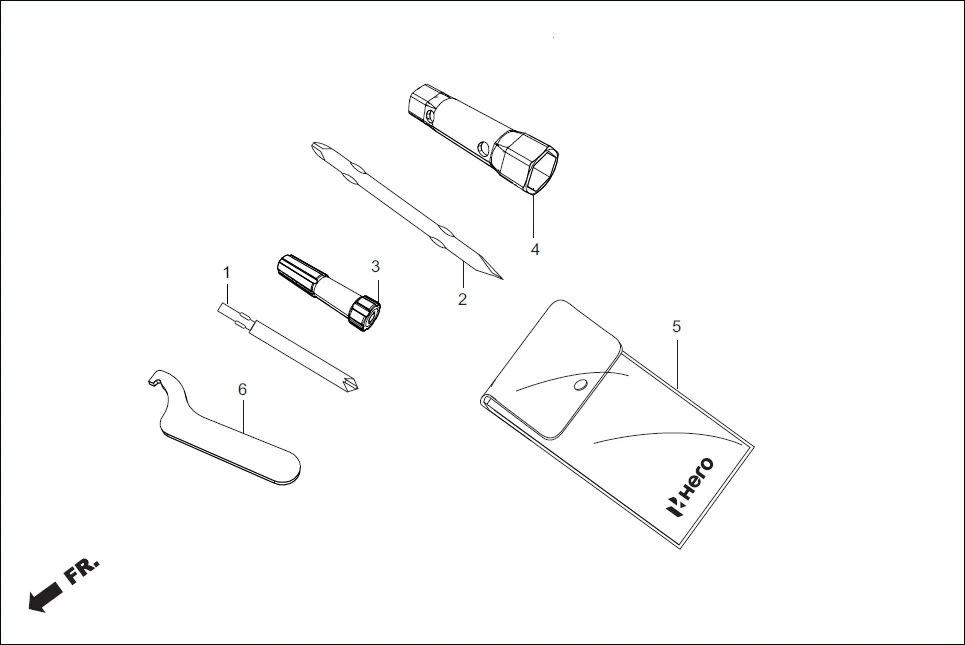F-26 TOOLS diagram showing 99007-45000