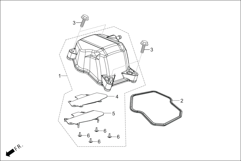 E-1 CYLINDER HEAD COVER