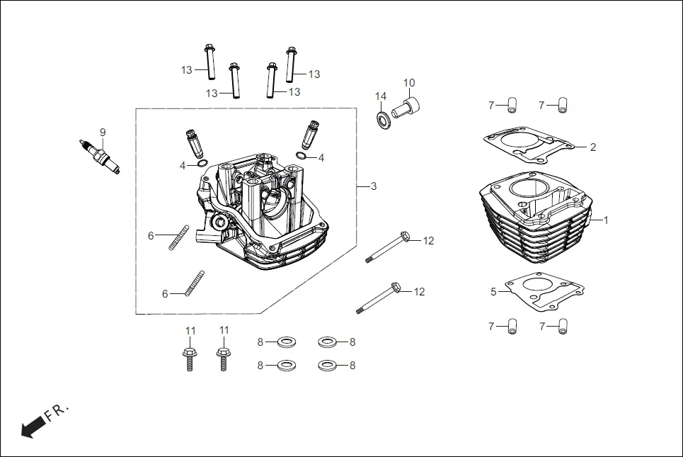 E-2 CYLINDER HEAD COVER