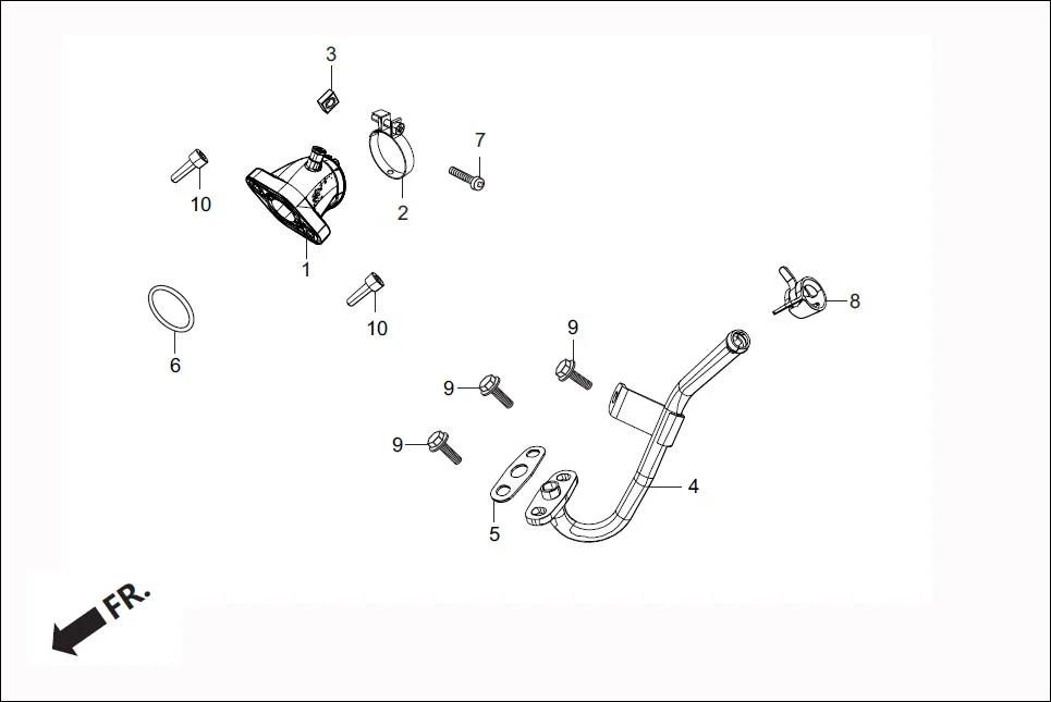 E-11A INLET PIPE /EXHAUST
