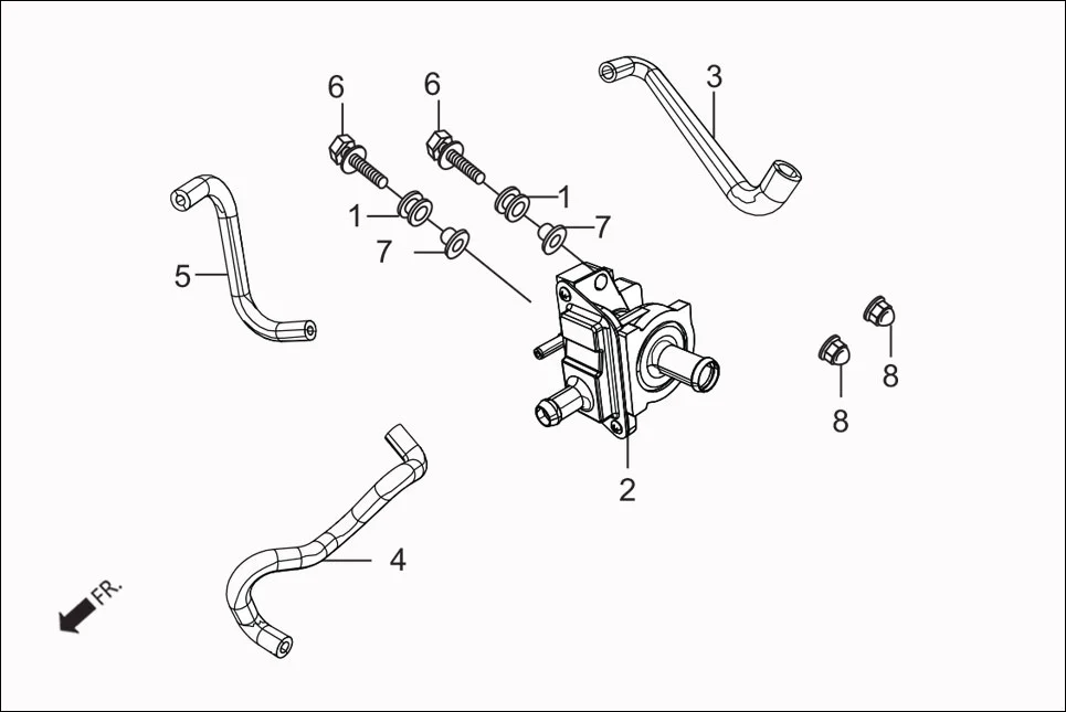 F-13A AIR CLEANER (VALVE ASSY AIR SUCTION) assembly diagram for Hero Passion Pro (Jan, 2018)