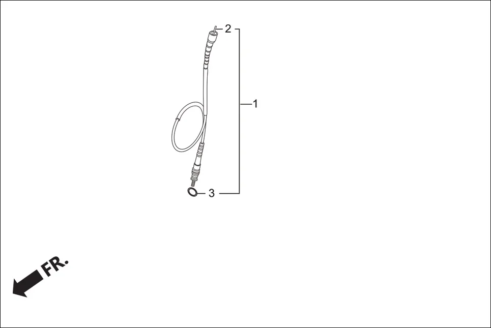 F-2A-DRUM SPEEDOMETER. GEAR &amp; SPEEDOMETER. CABLE diagram showing 91352-GAZ-930