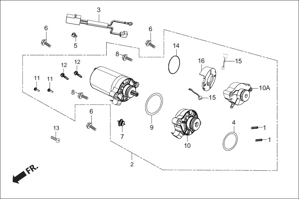 E-5B ELEC. (STARTING MOTOR)