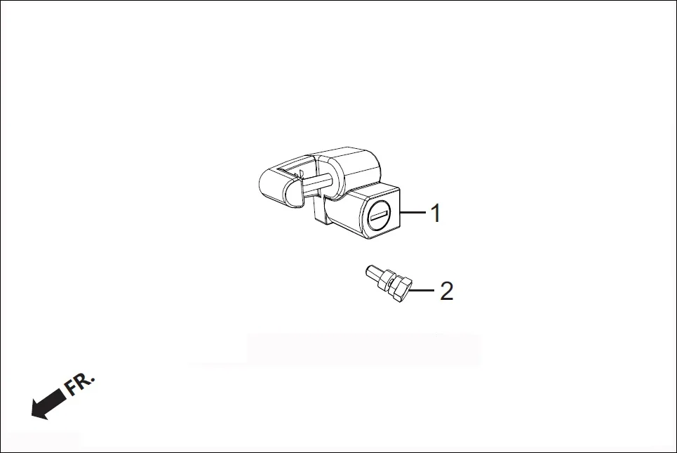 F-26 FR./RR. NUMBER PLATE (OPTIONAL) assembly diagram for Hero Passion Pro iBS (Feb, 2019)