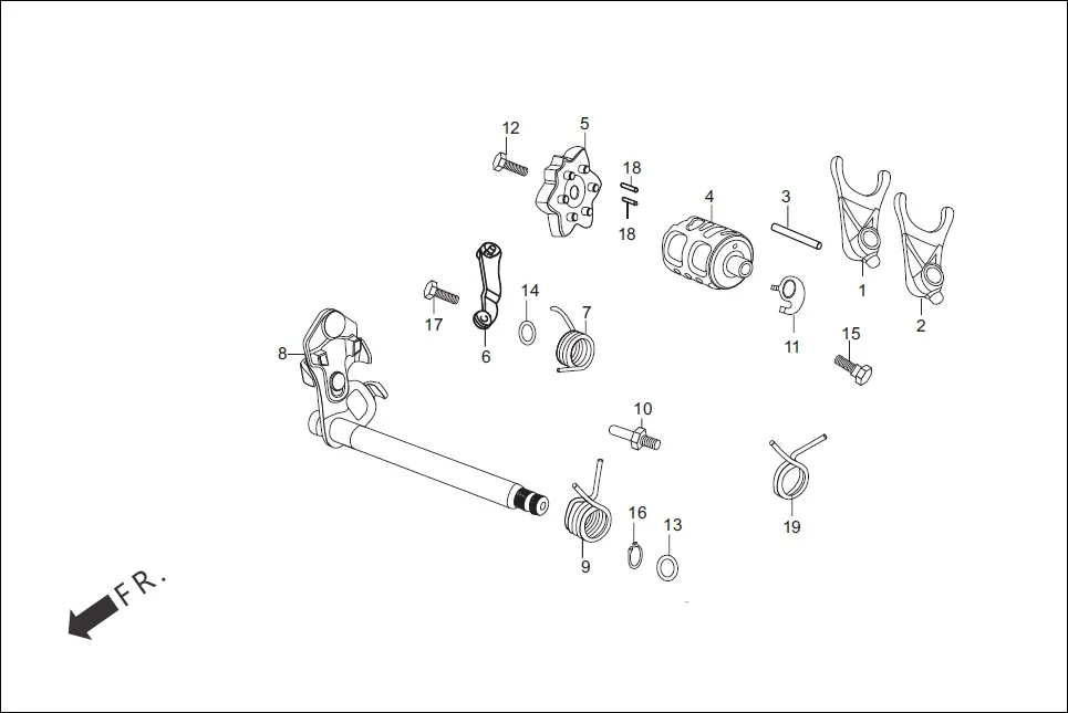 E-12 GEAR SHIFT