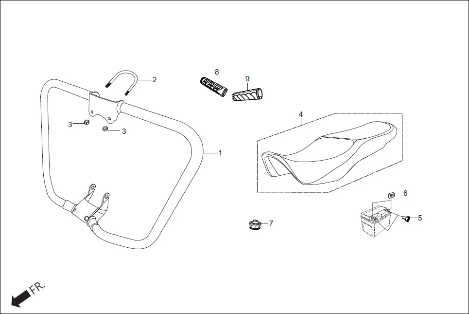 F-28 GUARD  ENGINE (OPTIONAL) diagram showing 90306-KVT-941