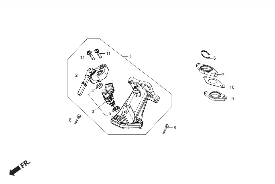 E-17A INJECTOR ASSY. FUEL