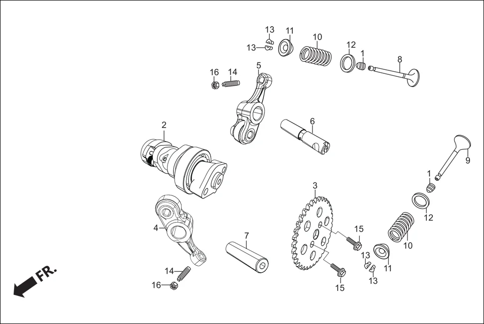 E-4 CAMSHAFT/VALVE
