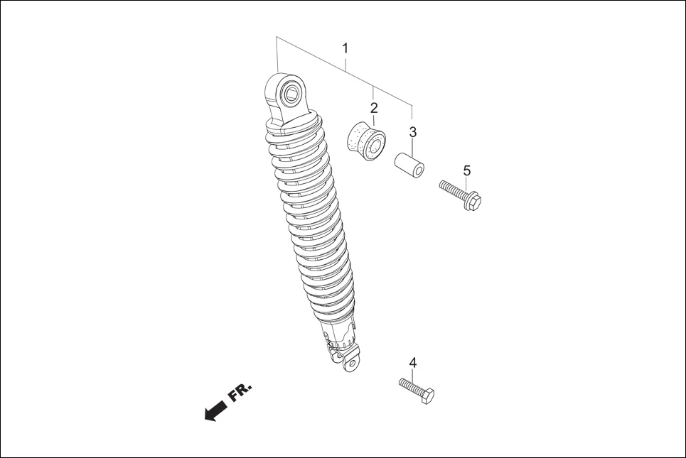 F-18 REAR CUSHION diagram showing 52486-GA7-003