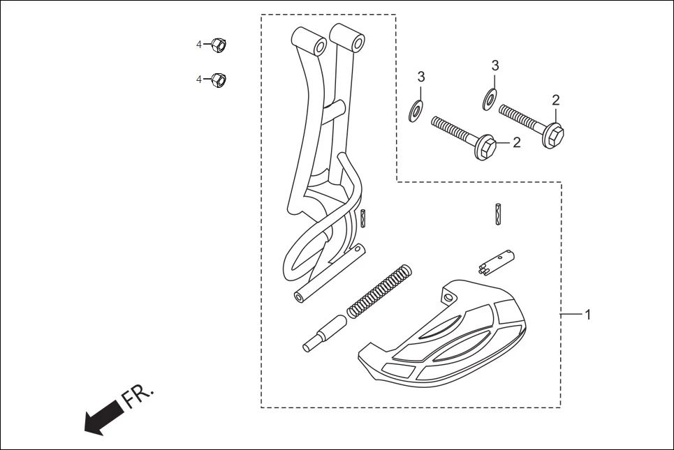 F-28 SARI STEP SET (OPTIONAL) diagram showing 95801-08045-00