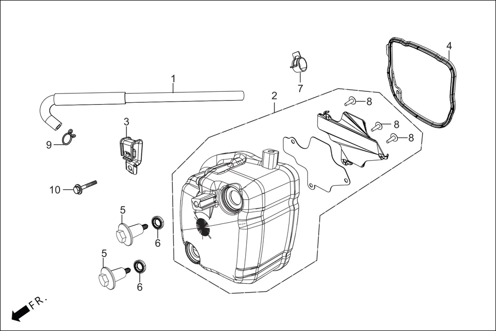 E-2 CYLINDER HEAD COVER