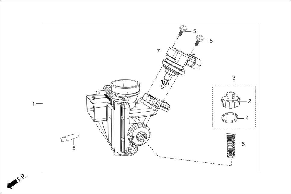 E-17-VX FUEL INJECTION THROTTLE