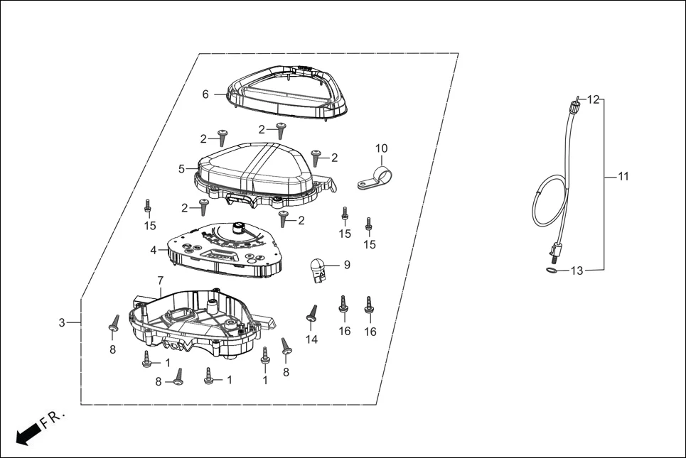 F-2_ZX+/CX METER diagram showing 37200-AAL-C31