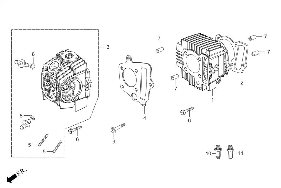E-2-XTEC-DISC CYLINDER/CYLINDER HEAD