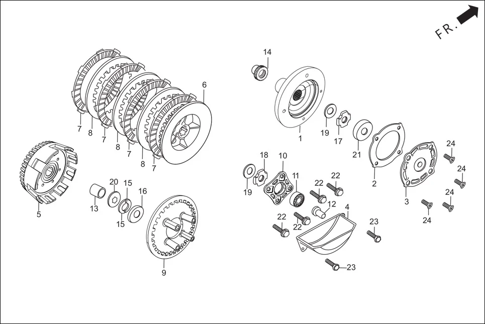 E-6A CLUTCH/TRANSMISSION