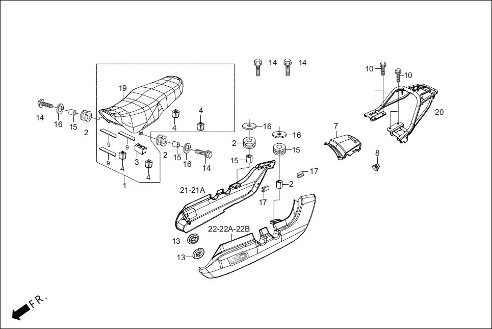 F-12-SELF_I3s SET ASSY./RR. COWL/REAR CARRIER diagram showing 77202-KCC-900