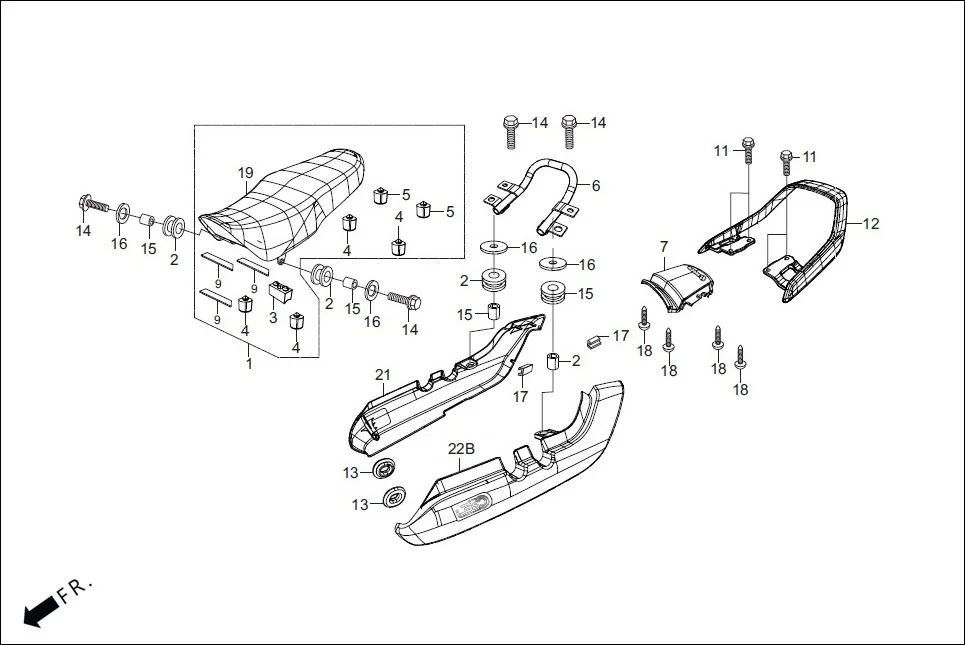 F-12-XTEC-DISC SET ASSY./RR. COWL/REAR CARRIER diagram showing 77215-ADH-800