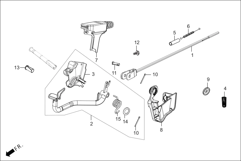 F-18A-DISC CBS ASSY. assembly diagram for Hero SPLENDOR PLUS OBD IIB(Apr.,2025)