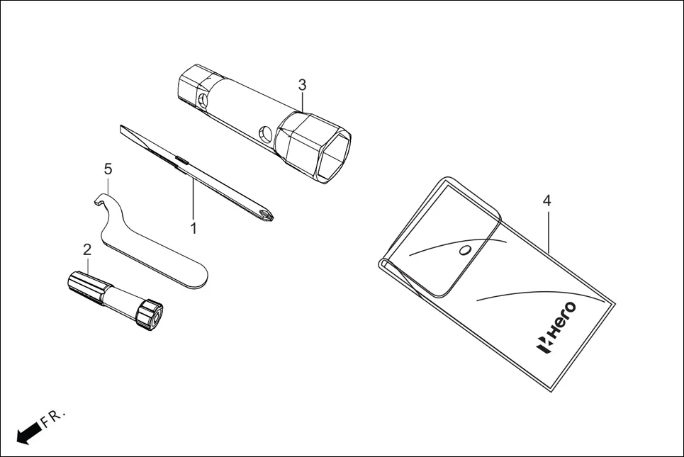 F-26 TOOLS diagram showing 99007-45000