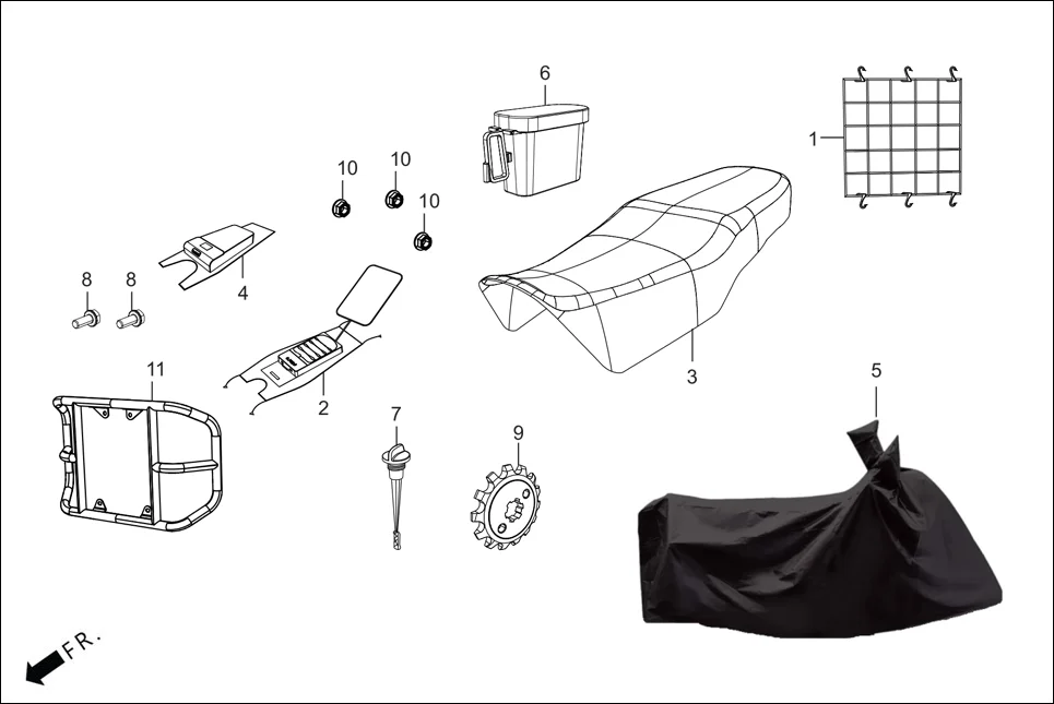 F-28A OPTIONAL diagram showing 94050-08070