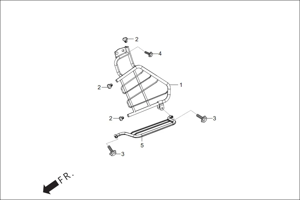 F-29 STEP WOMEN diagram showing 95701-08035-00