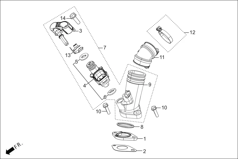 E-13A FUEL INJECTOR ASSY