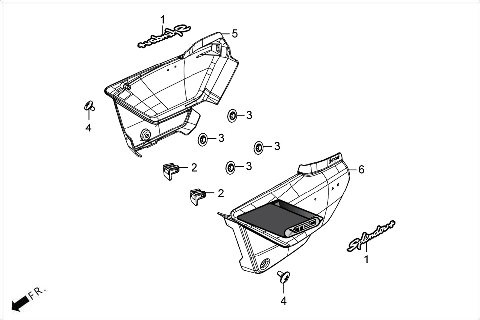 F-14 SIDE COVER diagram showing ADHMS6A0100CCG