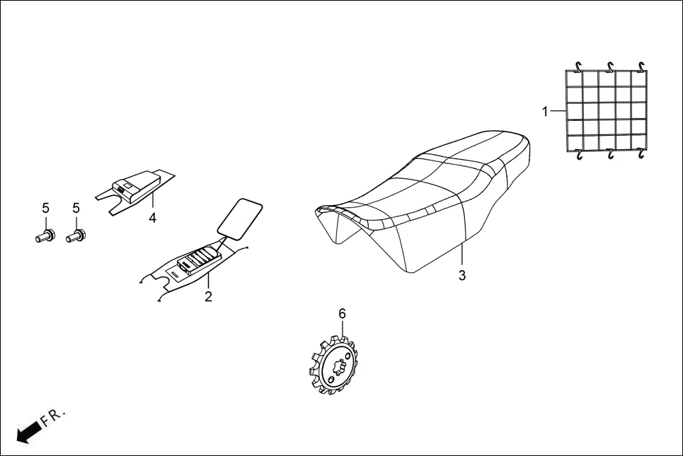 F-28A (OPTIONAL) assembly diagram for Hero SPL+ (FI KIT-NCS)(Oct., 2025)