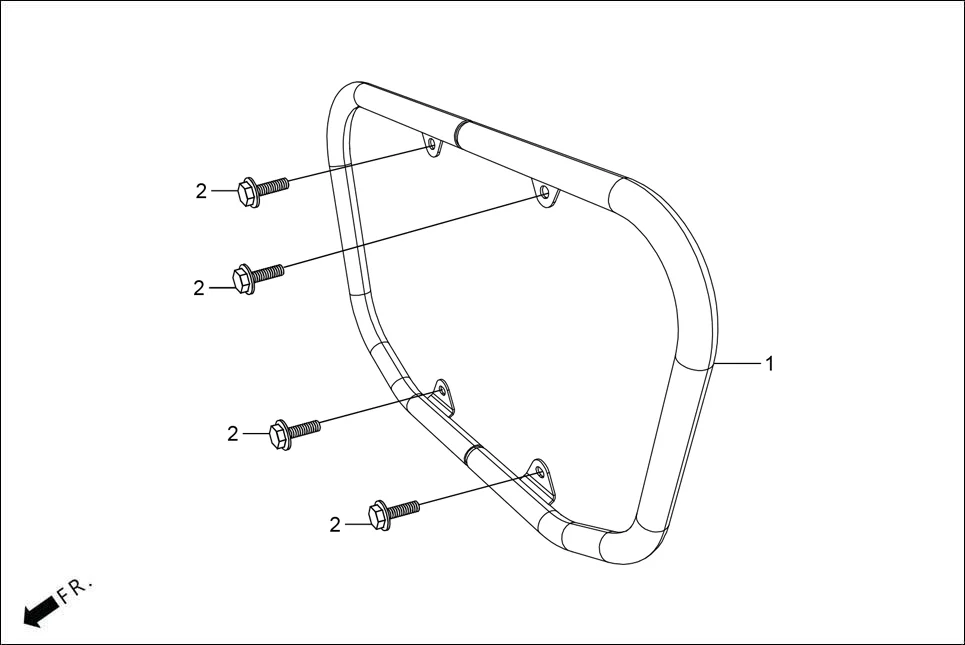 F-28 GUARD ENGINE assembly diagram for Hero SPL+ (FI KIT-NCS)(Oct., 2025)