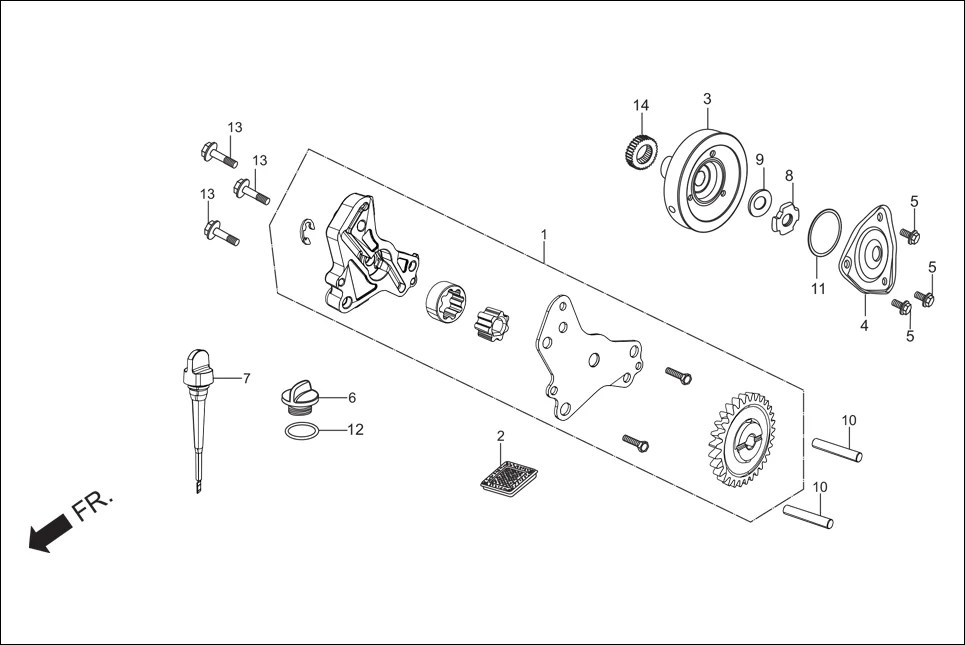 E-6 OIL PUMP
