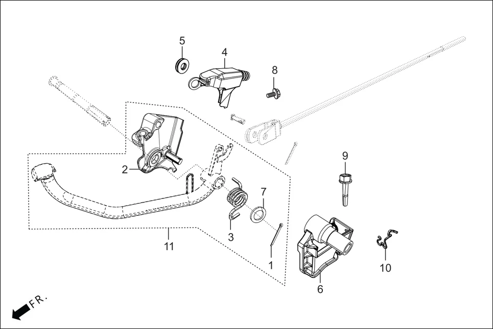 F-18A-DRUM CBS ASSY.(DRUM) assembly diagram for Hero Super Splendor BS-VI(Jan,2023)