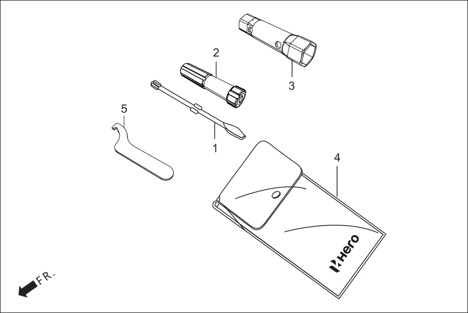 F-26 TOOLS diagram showing 99007-45000