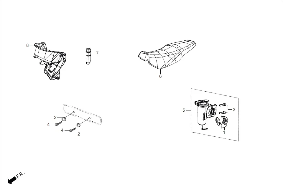 F-29A USB CHARGER(OPTIONAL) diagram showing 99639-AAG-A00
