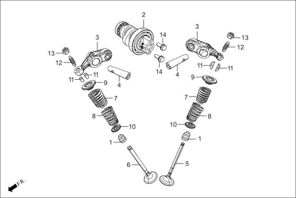 E-3 CAMSHAFT/VALVE