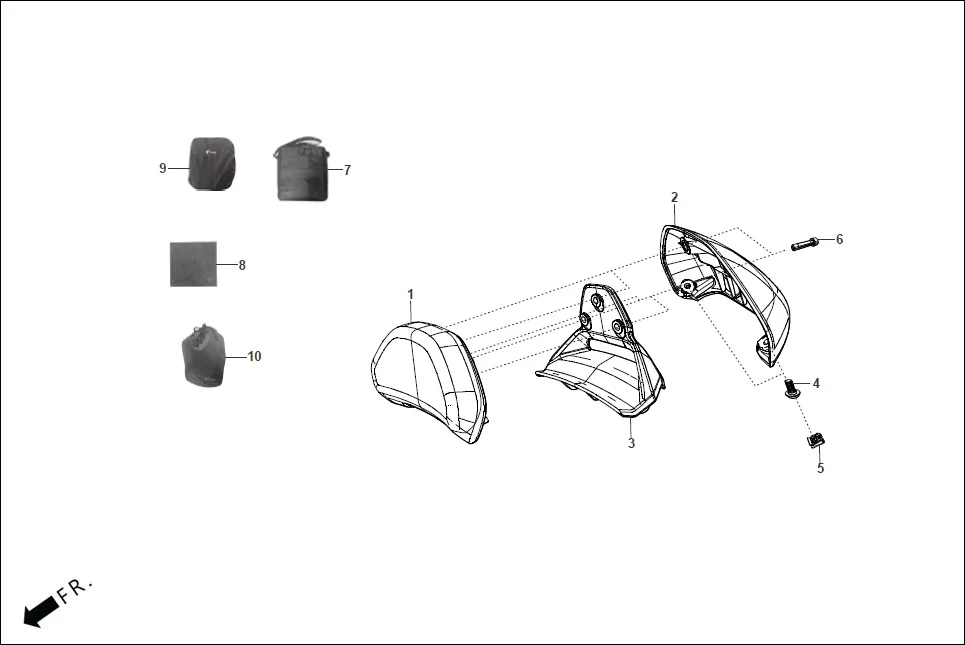 FOP-3A OPTIONAL (PARTS THRU  SPD - BODY)