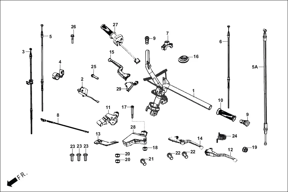F-3-DRUM HANDLE &amp; HNDL COVER