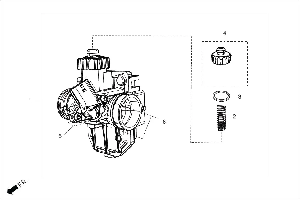 E-16 THROTTLE BODY ASSY