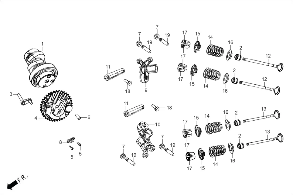 E-4 CAMSHAFT (CAMSHAFT/VALVE)