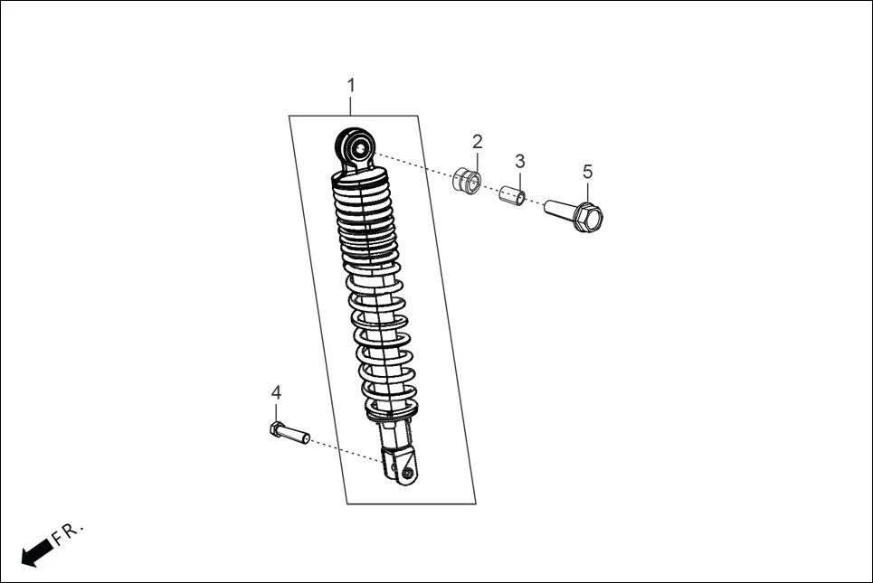 F-18 REAR CUSHION diagram showing 52485-088-901
