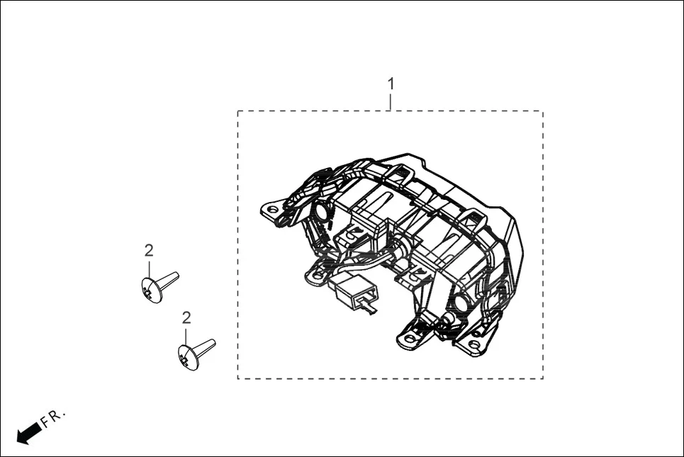 F-20 KIT STRIPE(ACCESSORY) diagram showing 33700-ABR-001