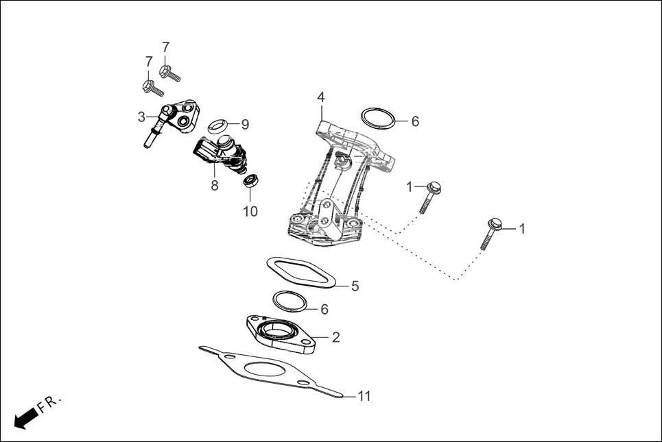 E-13 NLET PIPE / EXHAUST