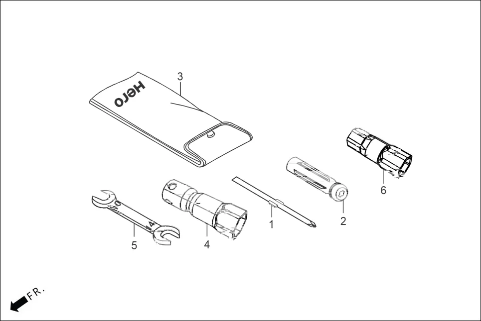 F-24 TOOLS diagram showing 89216-AAD-H00