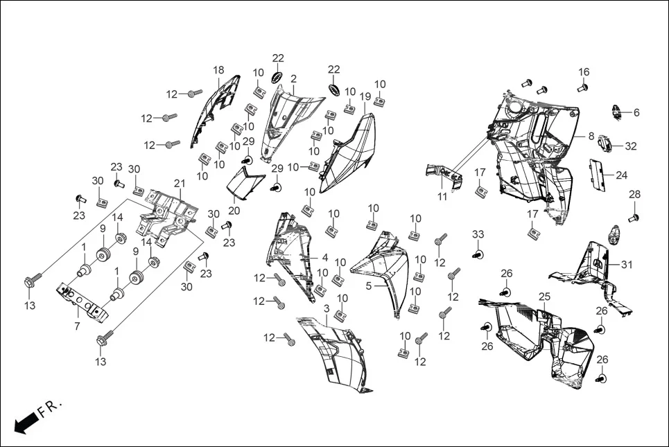 F-6-DISC FR. &amp; INNER COVER diagram showing 93903-25880