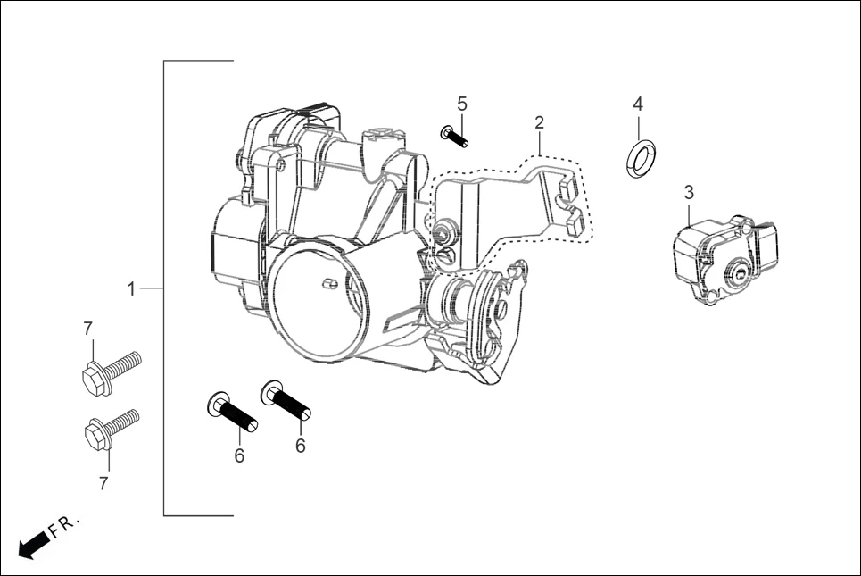E-12 THROTTLE BODY ASSY