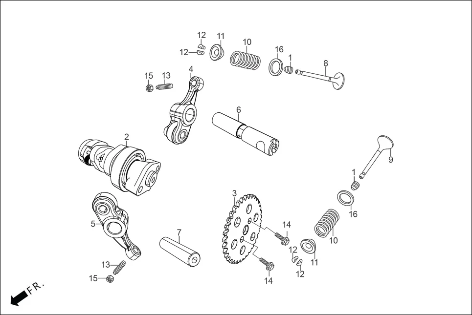 E-4 CAMSHAFT/VALVE