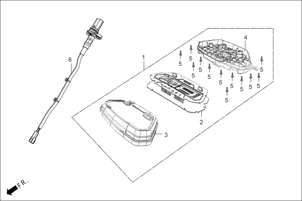F-2 METER diagram showing 37700-AAW-D01
