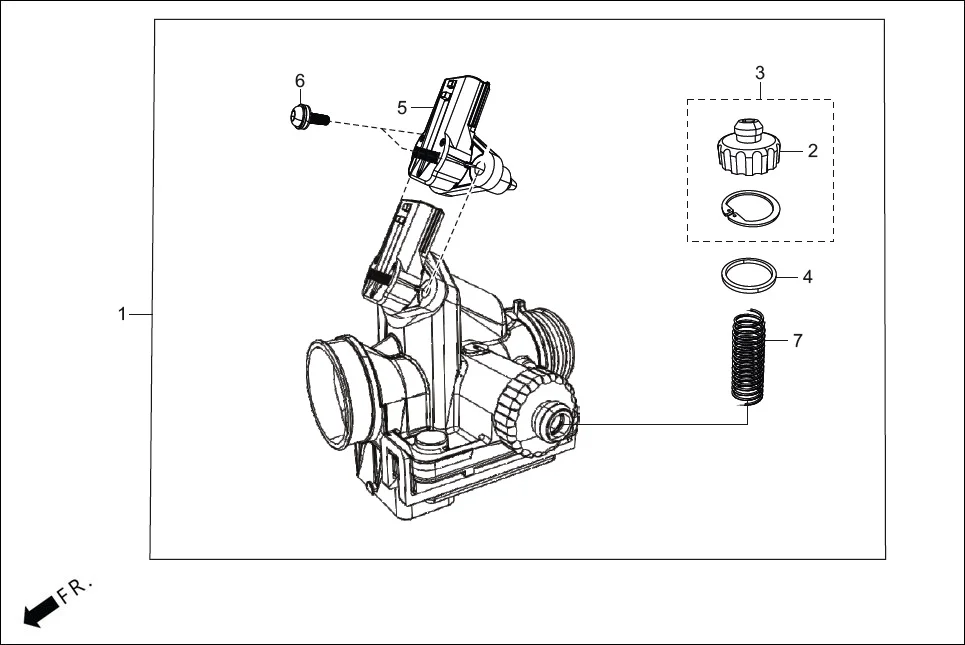 E-17 THROTTLE BODY ASSY.