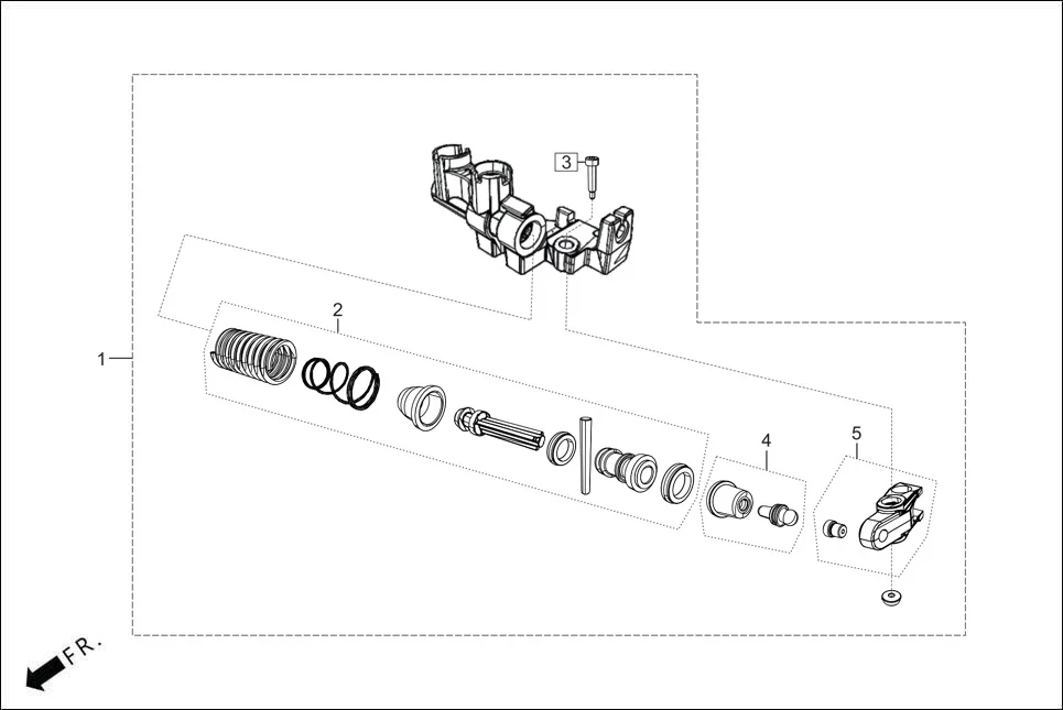 F-10B CCB ASSY. diagram showing 43341-ABG-010