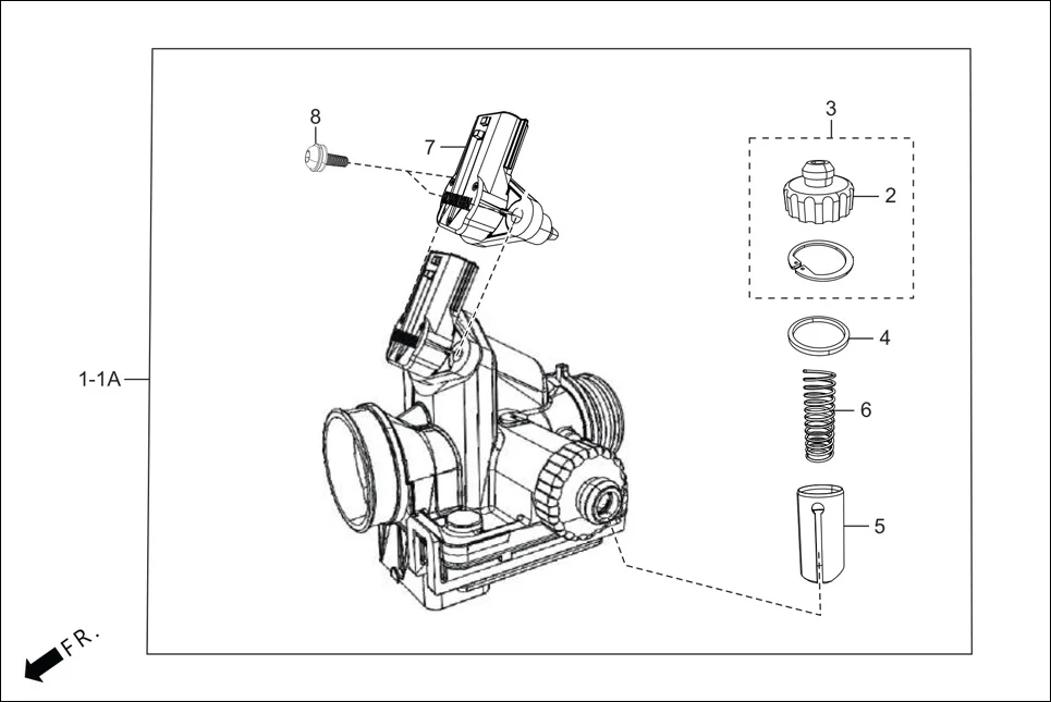 E-17 THROTTLE BODY ASSY.